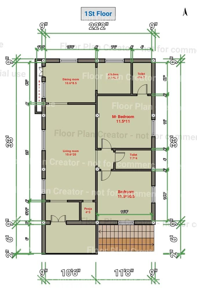 1st Floor House Plans - 1st Floor House Plan No Bedrooms
