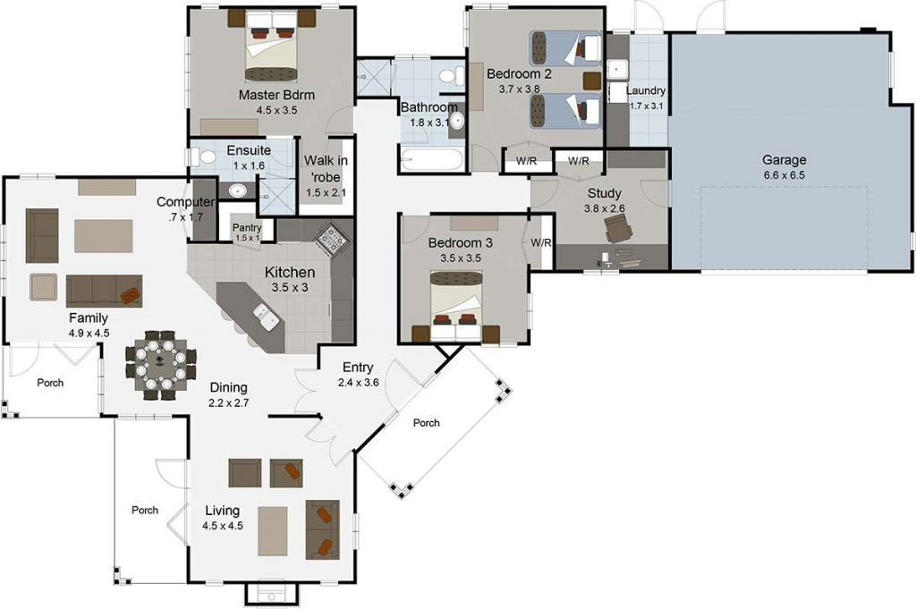 4 Bedroom House Plans Nz New 3 Bedroom House Plans Nz Bedroom Floor  - 4 Bedroom House Floor Plans Nz