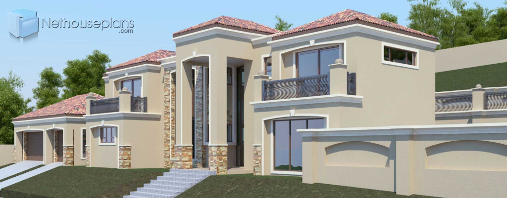 5 Bedroom Double Storey House Plan South Africa Nethouseplans - 5 Bedroom House Floor Plans South Africa