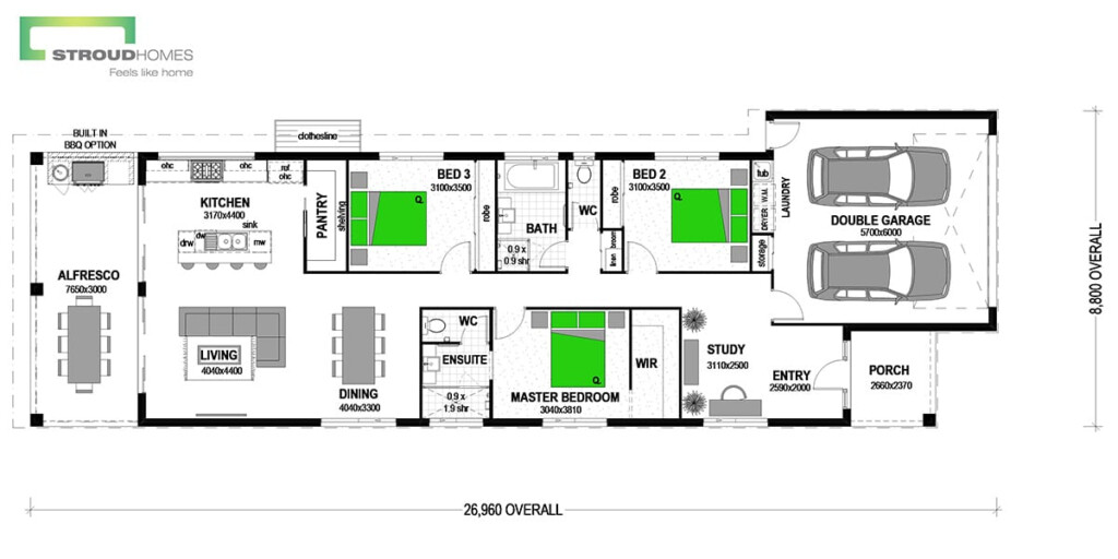 New Zealand House Floor Plans Viewfloor co - 4 Bedroom House Floor Plans Nz